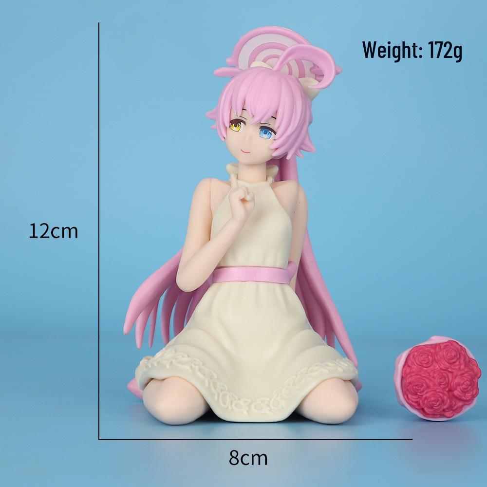 Blue Archive Сирано Сиро Сидящая Поза Аниме Фигурка Украшение