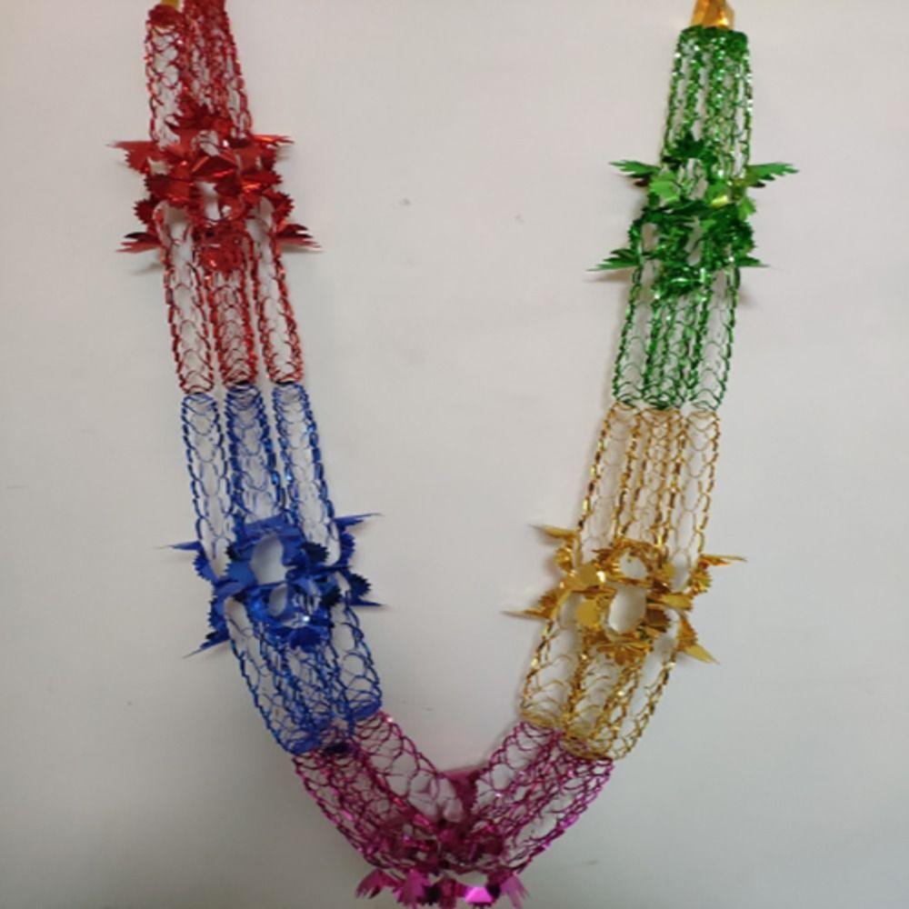 

4 шт. Рождественская гирлянда из металлической фольги, подвесное украшение для потолка, гирлянда, подвесной декор для рождественской вечеринки, украшение для домашней вечеринки