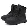 TUINANLE Winter Hiking Boots for Men Outdoor Mountain Climbing Shoes Wear-resistant Camping Trekking Sneakers Plush