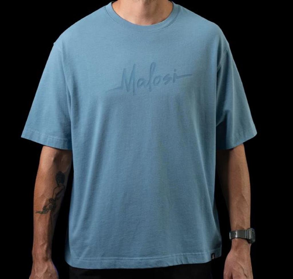 Malosi MAL-AP001-BLU-3XL Tee Shirt Staple Blue Size 3XL (2362)