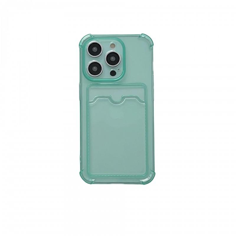 Suitable 16pm Apple Phone Case New Card Insertion Protective IPhone 15promax Anti Drop Bag