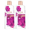 Lux Peony Scented Body Wash Duo