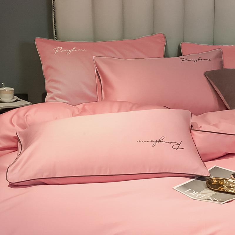 

Наволочка из 100% натурального хлопка, однотонная наволочка, высококачественная наволочка для здоровья, 2 шт., 48x75 см, наволочки королевского размера 48x75cm 2pcs