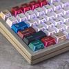 MAIMOOO Keycap Folding Shadow Mixed Light Side Water Chestnut PBT Sublimation Cherry Translucent DIY Customized Keyboard Keycap