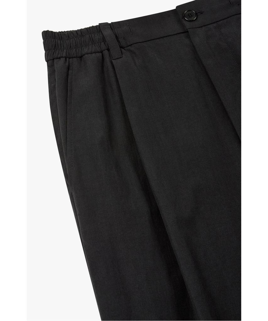 STUDIO TOMBOY [Men] Basic One-Pleat Elastic Pants _Black_9156231193