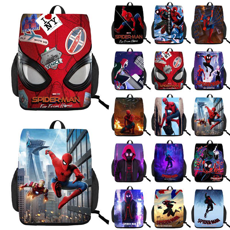 Spiderman Far From Home Stylish School Backpack With Removable Cover And Durable Design