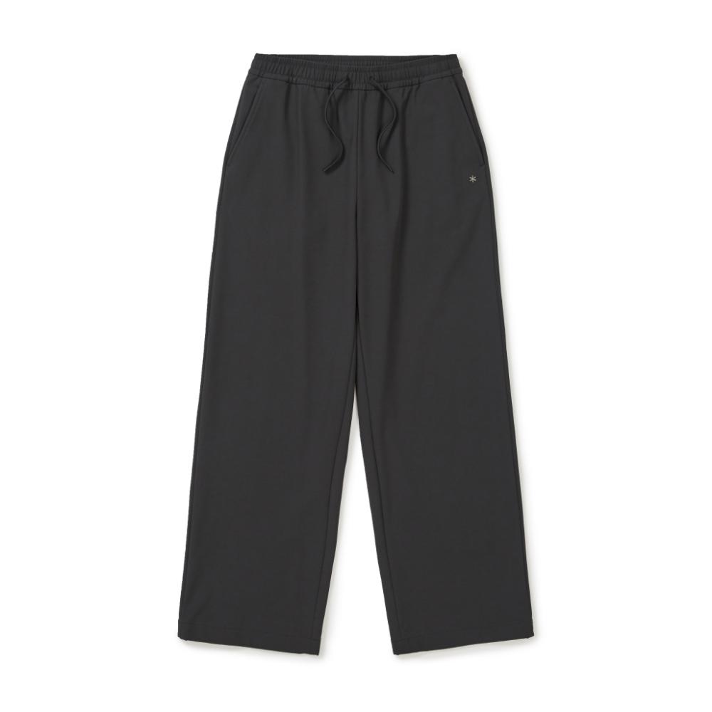 [Snowpeak] Lago Women's Semi-Wide Pants Charcoal (S25FWTPT31)