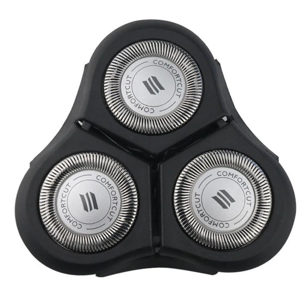 

Сменная бритвенная головка RQ11 для бритвы Philips, лезвие, бритвенные части, RQ1180, RQ1150, RQ1160, RQ1141, электрическая бритва, 2D модели чёрный