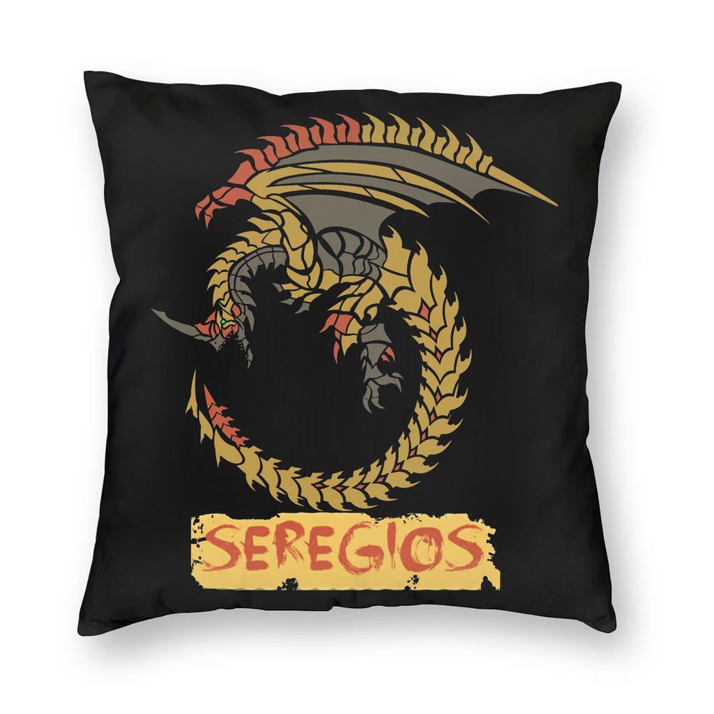 Felyne Palico Ramen Monster Hunter Pillowcase Double-Sided Printing Cushion Cover Decoration Pillow Case Cover Home