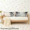 Bamboo Pattern Rectangle Pillowcase Suitable For Sofa Bedroom Car Pillow Cover Cushion Rectangular Back Cushion