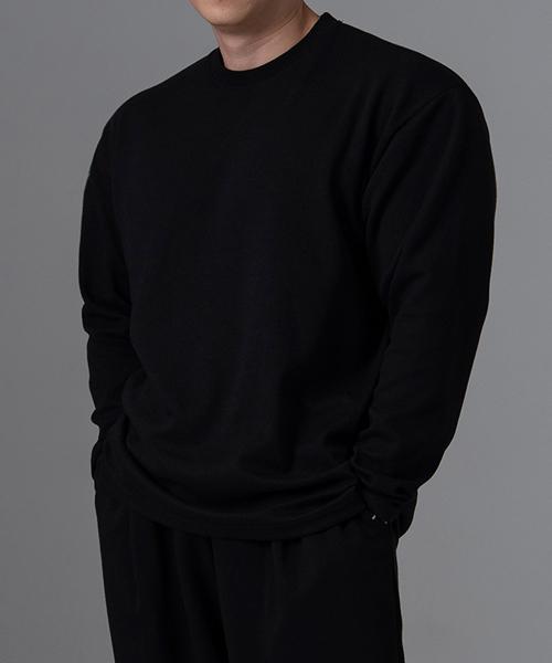 Ballianteu 2-Pack Sturdy Premium Double-Sided Oversized Long-Sleeve T-Shirt
