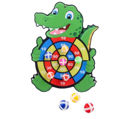 Kids Target Sticky Ball Dartboard Sports Game Toys Interactive Throwing Board Games Set For Outdoor