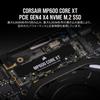 CORSAIR MP600 CORE XT Gen4 X4 NVMe QLC NAND 2280 DirectStorage Maximum [PCIe 2.0 M.2 SSD] High-Density M.2 Compatible, 5,900MB/s