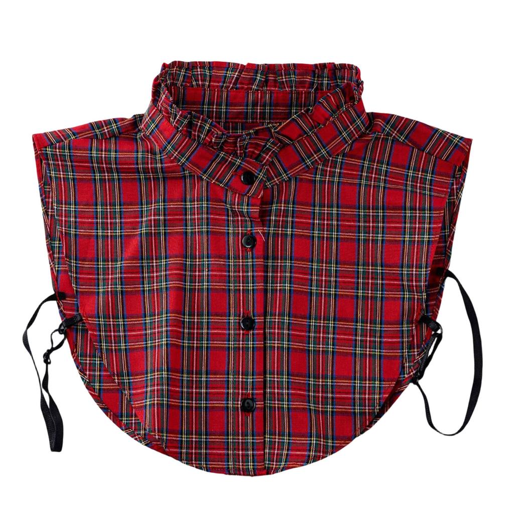 Multiuse Detachable Shirt Collar Removeable Collar For Formal Casual Event Quick Neck Styling Solution for Daily Wear