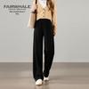 Mark Fairwhale Women's High-Waist Straight-Leg Casual Sweatpants