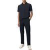 Emporio Armani Polo Shirts Men's Navy Polo Collar Moderate H31C5-1C116-C922