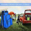 Portable Ice Chair Cooling Seat Ice Stool  Foldable Insulated Ice Pack Stool with Dual-shoulder Straps Perfect for Fishing