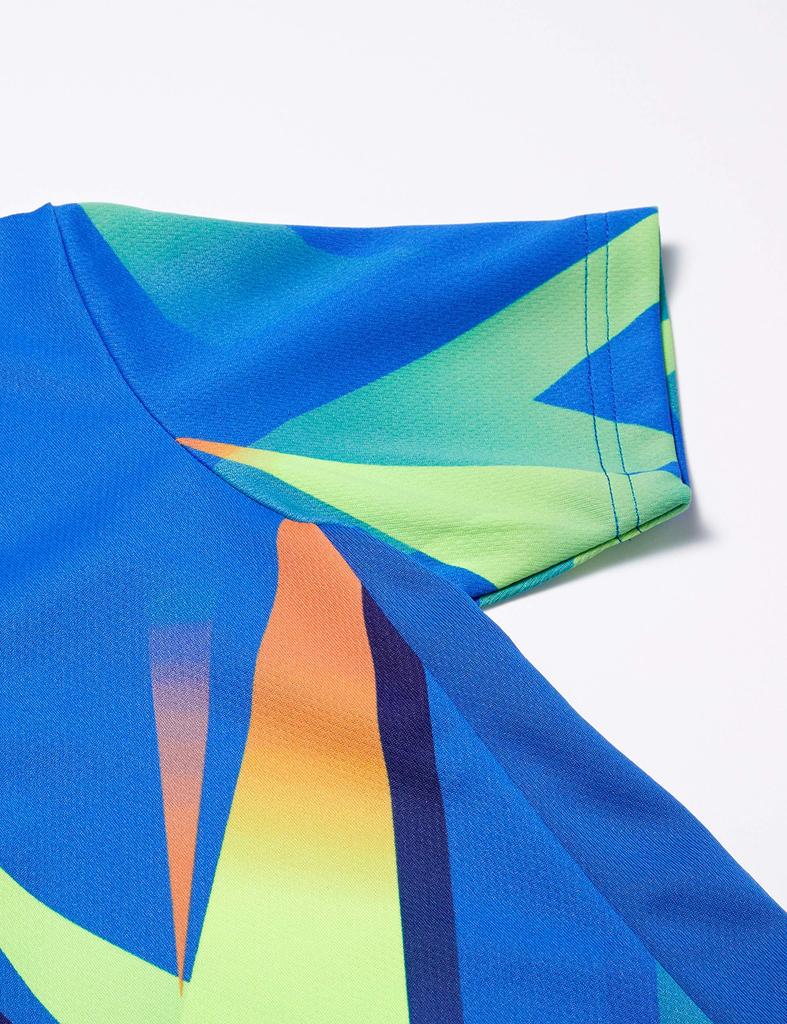 Yonex Short Sleeve Game Blast Blue Japan J120 to Japanese size Kids' Shirt, (786), (equivalent 120)