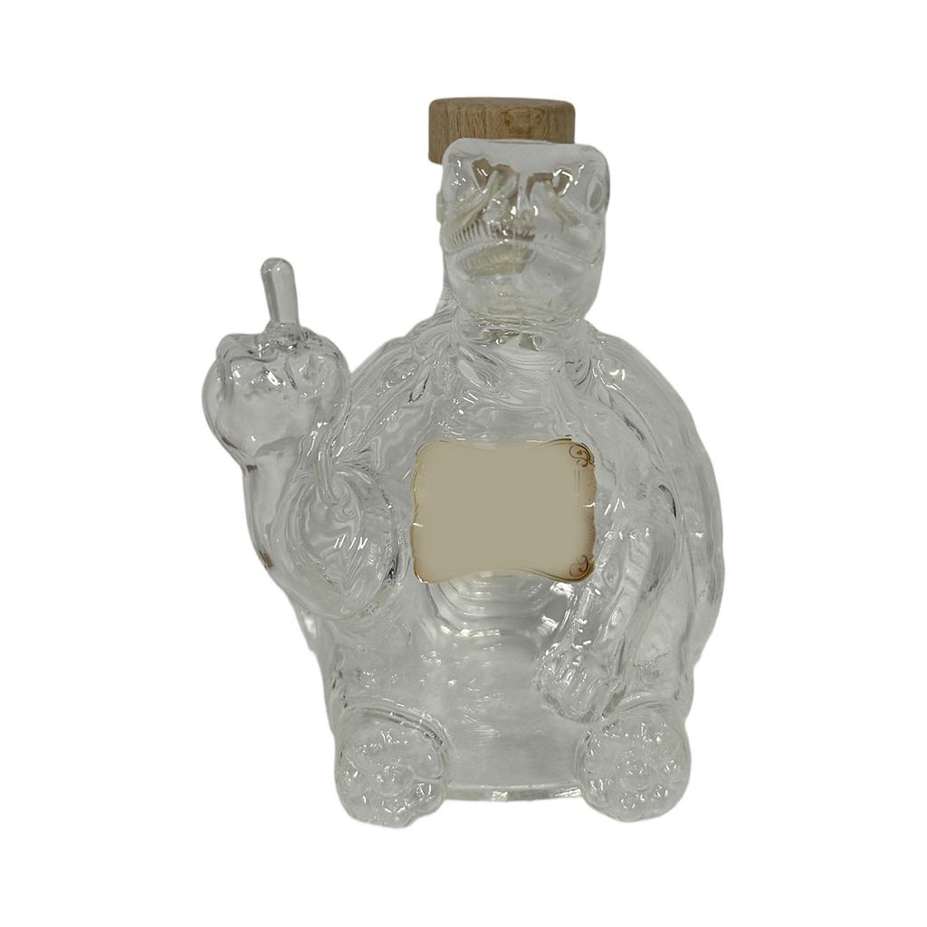 3D Unique Wine Decanter Middle Finger Turtle Whiskey Decanter Turtle Whiskey Wine Glass Bottle For Bar Office Home Decor