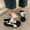 Casual German Training Shoes Women's New Spring and Autumn Black Board Shoes Versatile Breathable Women's Shoes Lightweight Small Black Shoes