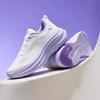 New Anta Leaves 2.0 Anti Slip Wear Resistant Low Top Casual Running Shoes Women's White Purple 122515515-3