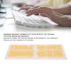Keycaps PBT Pudding 129 Tasti Traslucidi Altezza OEM Iniezione Doubleshot Keycaps Per Tastiere Meccaniche