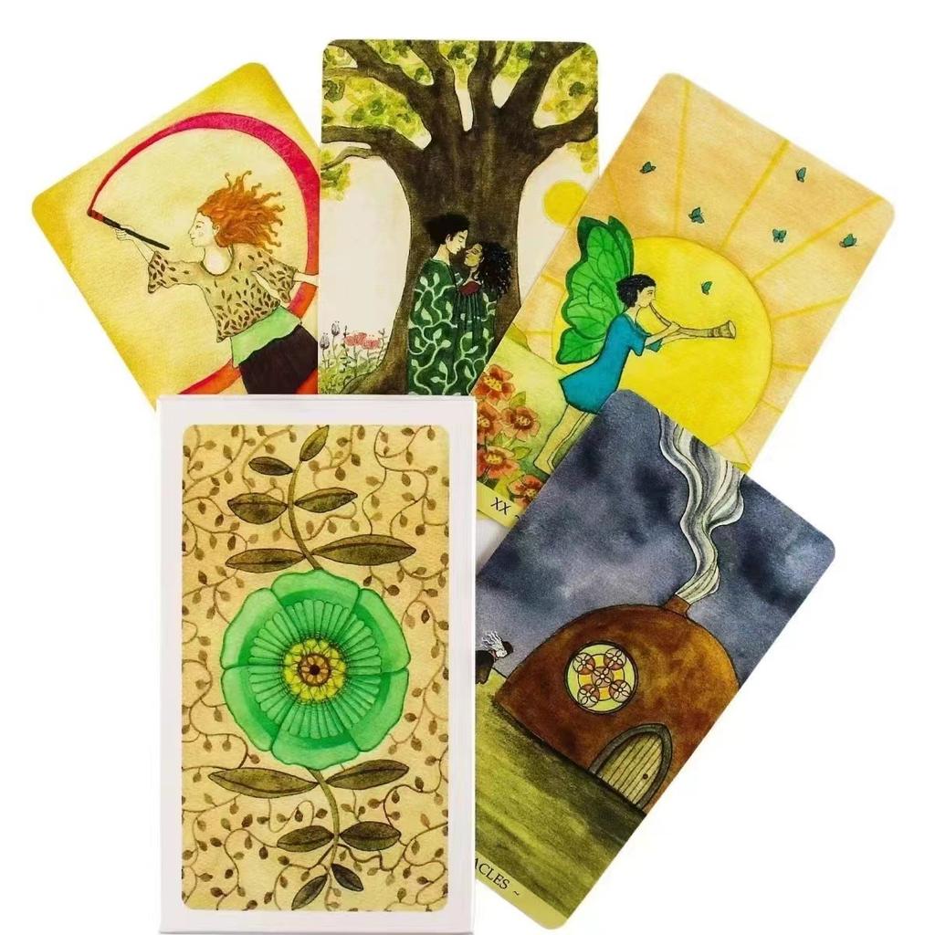 Carte Tarocchi Originali Durevoli Mazzi di Tarocchi Mara Lunne con Libretto di Istruzioni Mazzo di Carte Tarocchi Classico