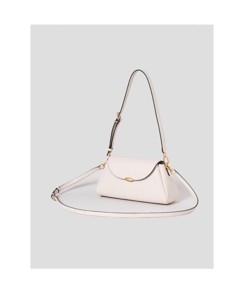 Beanpole Accessory Sherry Soft Flap Shoulder Bag - Ivory