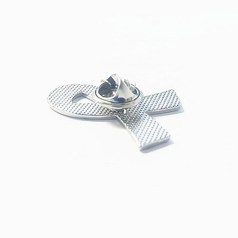 Stylish Hope Letter Ribbon Brooch Versatile Ribbon Pin Gift for Everyday Wear and Gift Giving In Sturdy Alloy Design