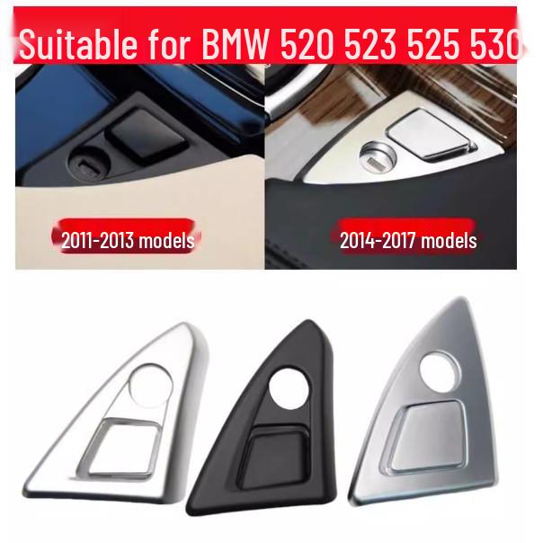 BMW 5 Series Center Console Storage Box Armrest Switch Button Trim Panel