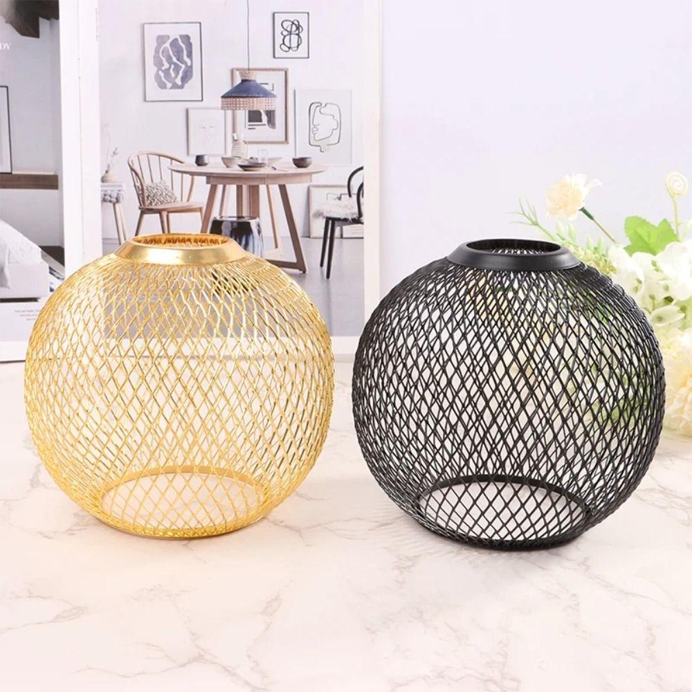 Hollow Out Lamp Covers Mesh Ball Chandelier Lampshade Shell Pendant Lamp Shade  Shop