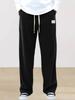 Herbst Neue Herren Casual Cord Lässige Passform Kordelzug Hose Einfarbig Mode Streetwear Herrenhose