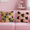 Aesthetic Art O-Orla Kiely Flower Stem Pillow Case Anti-dustmite Pillowcase Invisible Zipper Silky Short Plush Sofa Cushion Cove