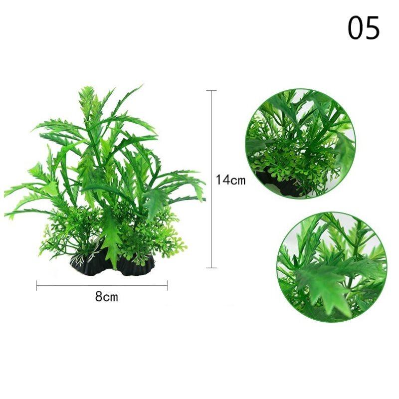 13 Kinds Artificial Aquarium Decor Plants Water Weeds Ornament Aquatic Plant