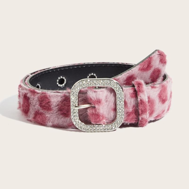 Pružný pásek s leopardím vzorem Nastavitelný pas Pro každodenní nošení Pohodlná a odolná látka