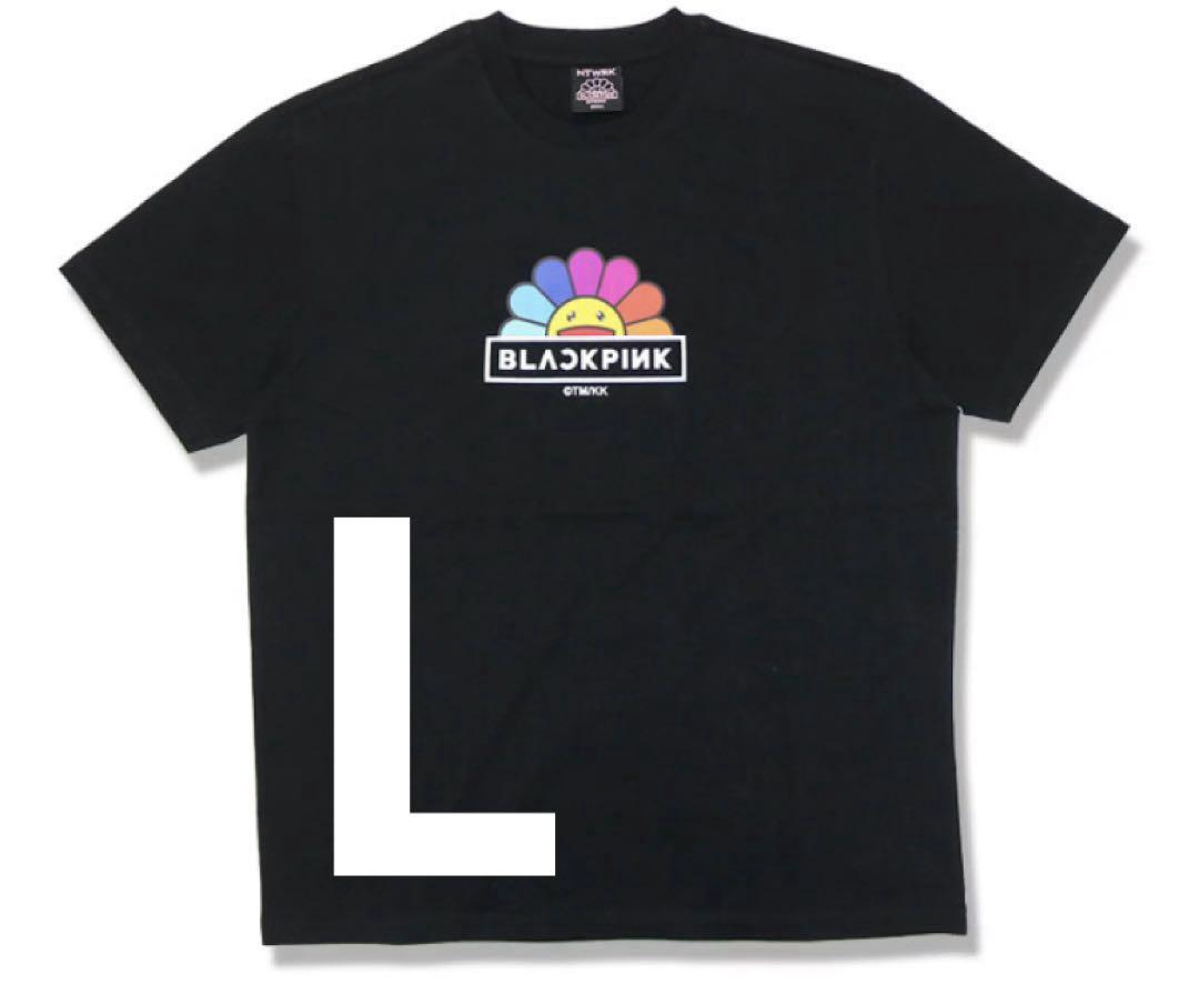 

[Б/У] Футболка Takashi Murakami x BLACKPINK Collaboration Rainbow Flower Черная L