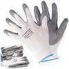 Polyester Protective Gloves with Nitrile, Pack of 12, Size 10, Vorstahl Quality