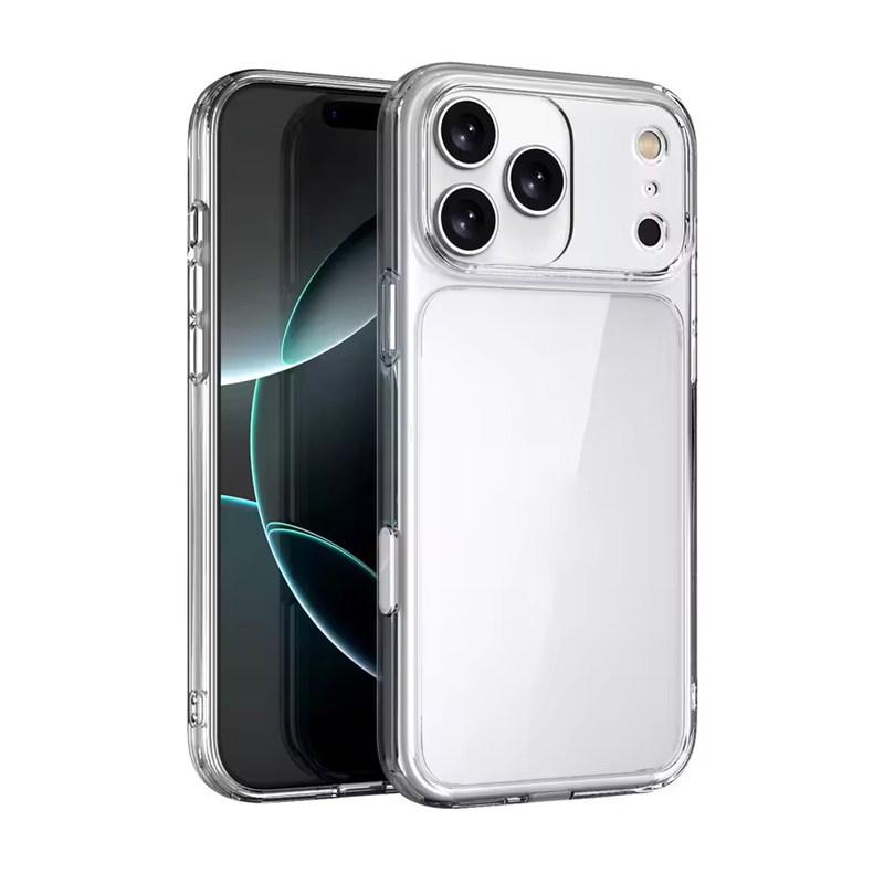 Luxury Magnetic Magsafe Phone Case For iPhone 17 Pro Max 17Air 17Pro 17 Transparent With Camera Button Wireless charging Cover