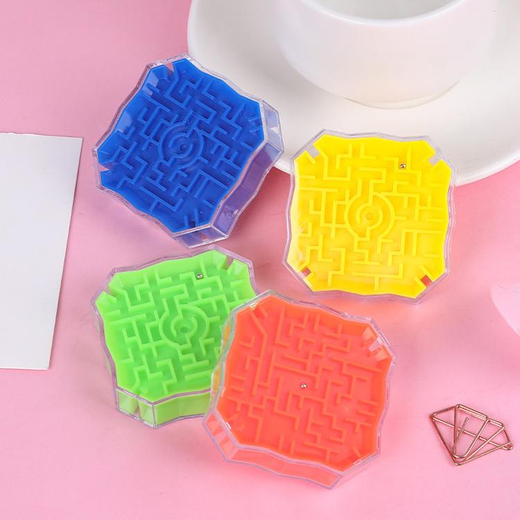 Family 3d Fun Maze Ball Educational Toy Plastic Brain Puzzle For Kids And Teens