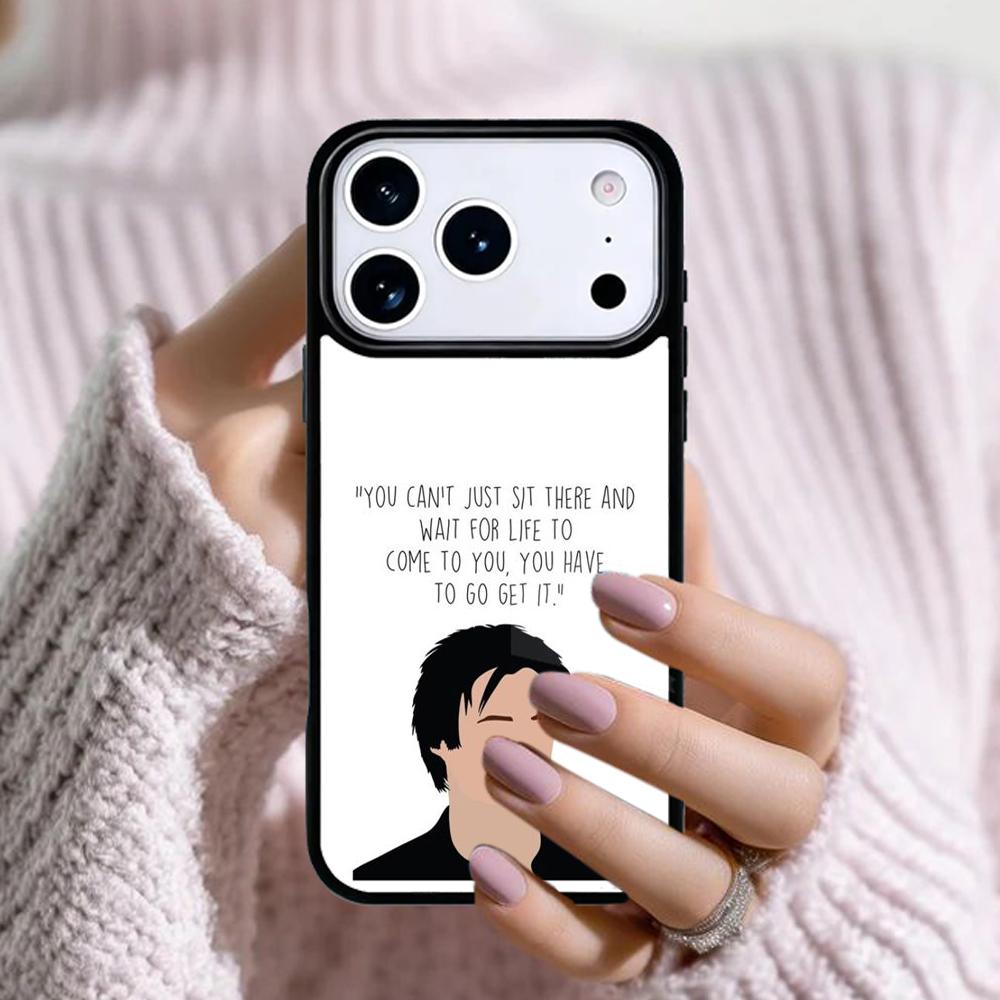 The Vampire Diaries Quotes Art Phone Case For Apple iPhone 17 Air 16E 15 14 Plus 13 12 11 Pro Max Mini Funda Cover