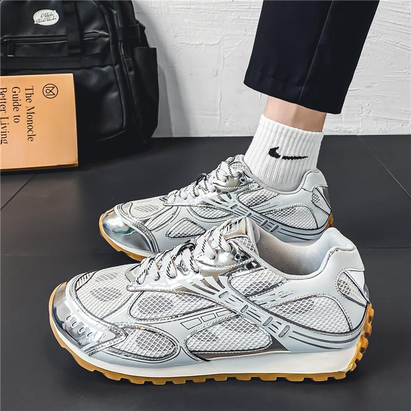 Youth Adult Fashion Trend Mesh Men's Shoes Retro Outdoor Leisure Sports Shoes Running Shoes