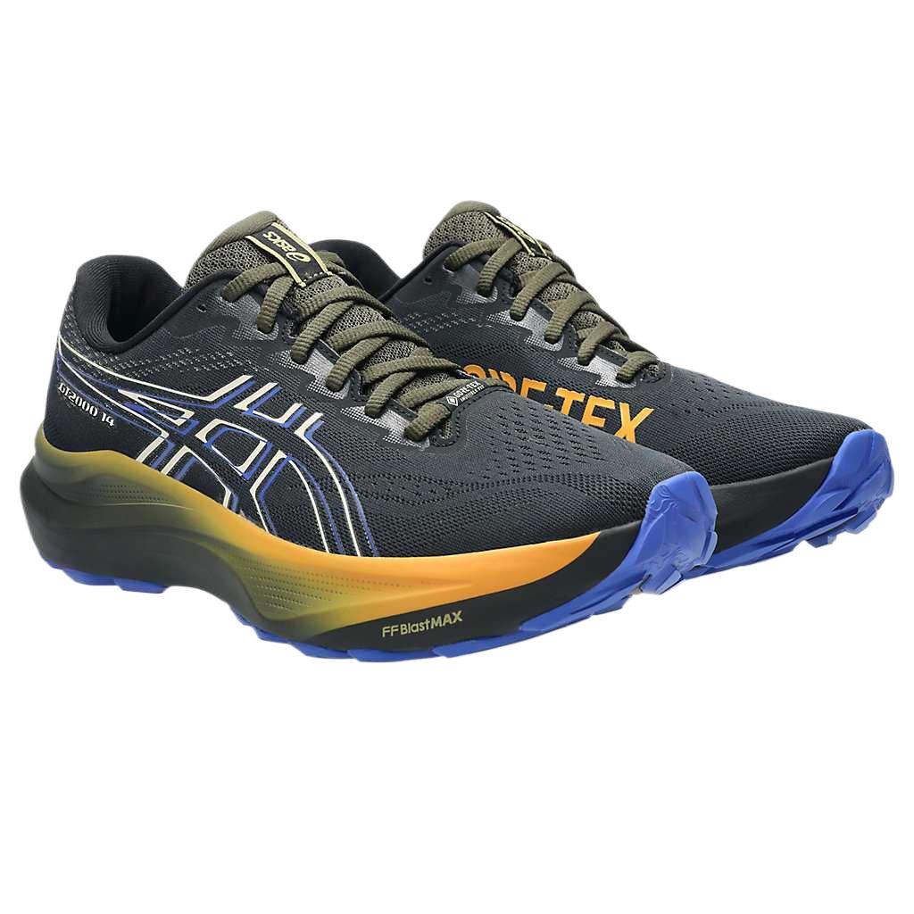 Asics GT-2000 14 GTX Trendy Comfortable Versatile Fashion Running Shoes Men Sneakers Black 1011C058-001