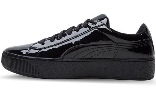 PUMA Vikky Platform V  Triple Black  Women s 364892-02 36