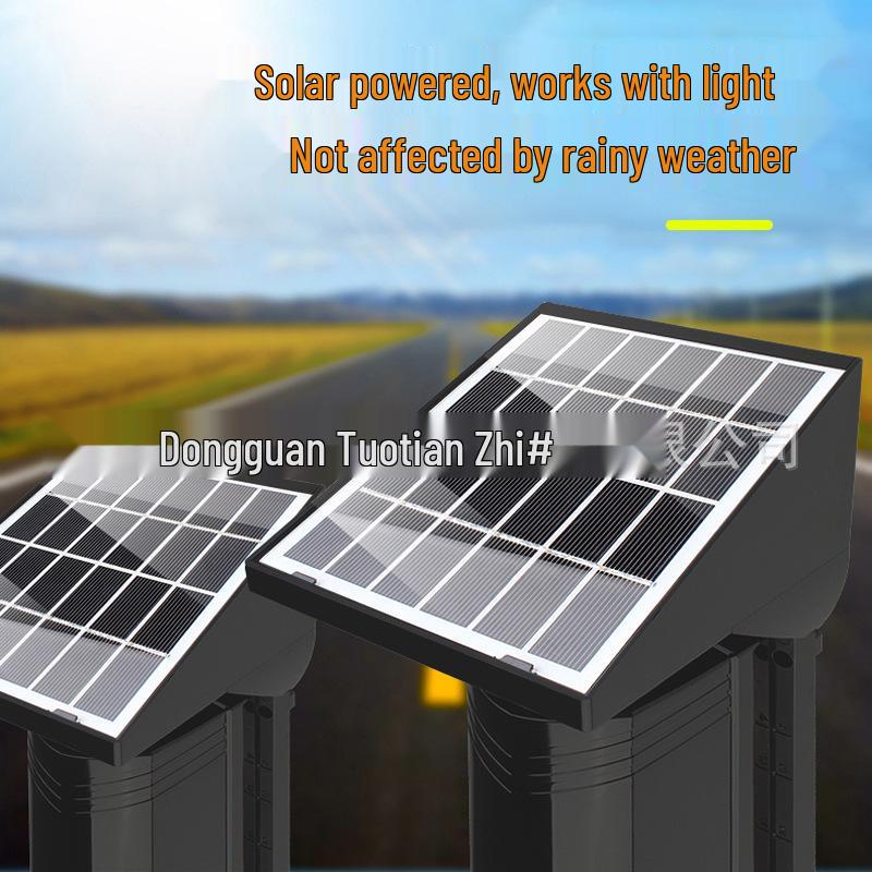 Solar Wireless Infrared Beam Security Alarm for Outdoor Perimeter Protection