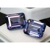 Color Change Alexandrite Natural 8-10 Ct Emerald Cut Pair Certified Gemstone