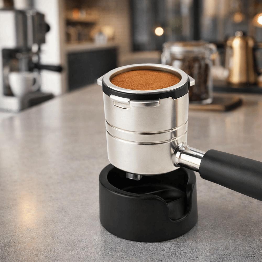 Silicone Coffee Tamper Station Anti-Slip Coffee Tamper Mat Coffee Tamper Base  Water Bar
