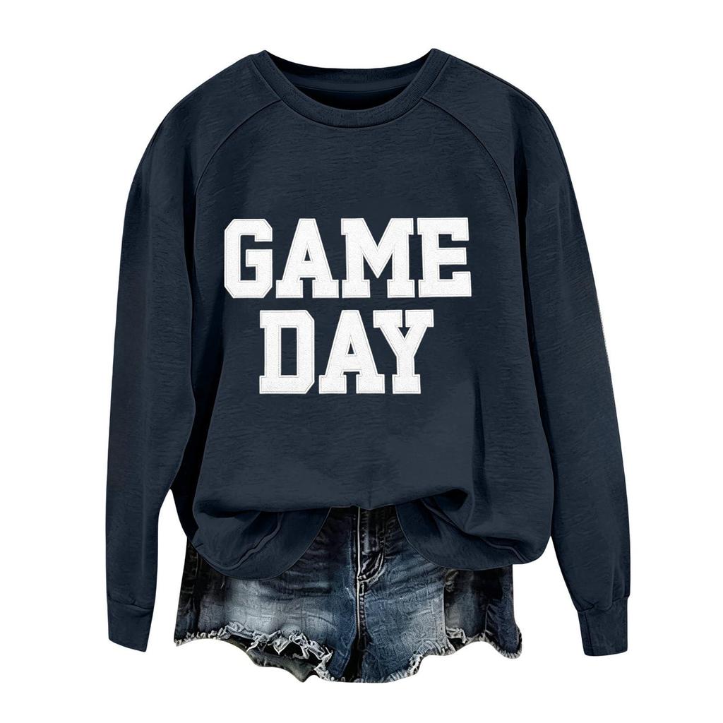 Unisex Fashion Print Long Sleeve Neck Sweatshirt for Casual Daily Wear