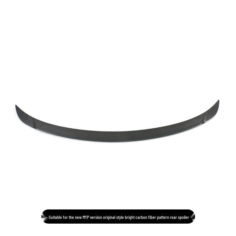 Carbon Fiber Rear Spoiler for 2025 Tesla Model Y Facelift P Version