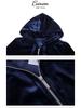 Golden Velvet Women's Casual Sports Suit: Autumn Petite Fashion Sweatshirt & Flared Pants Two-Piece Set