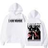 Playboi Carti I Am Music Album  Tour Hoodies Opium Rolling Loud Live Vintage Sweatshirts Men Hip Hop Punk Hoodie Streetwear